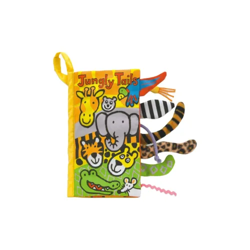 JELLYCAT Jungle Animal Collection Jungly Tails Скидка Ручные Аксессуары для кукол
