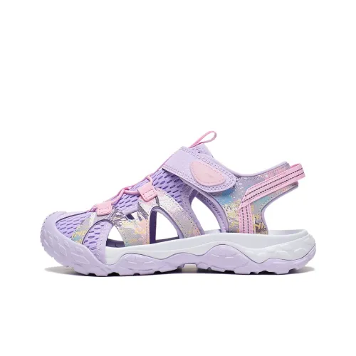 LINING YOUNG Trek 1,5 Sports Life Collection Детские Сандалии Фиолетовые Подростковые