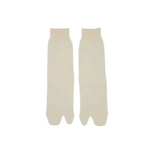 Maison Margiela Белые Женские Колено Высокие Носки