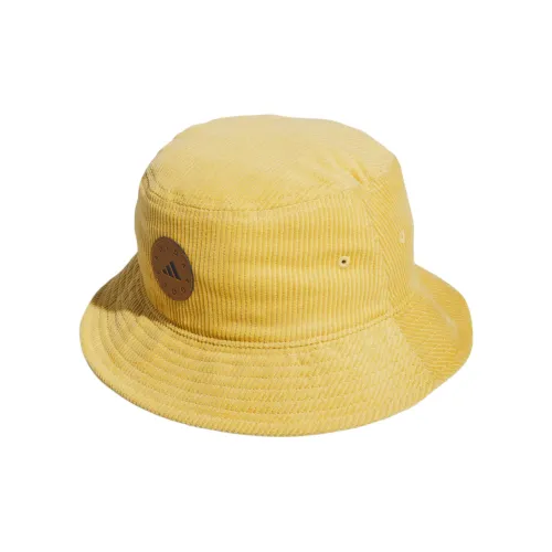 Adidas Вельвет Шляпы ведра Женские Светло-желтые