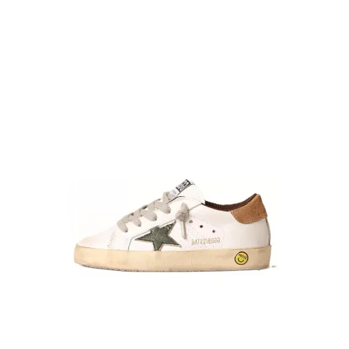 Golden Goose Супер Звезда Детские Скейтбординги Низкий Топ Белый Kids