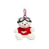 Маленький Белый Медведь - Красный Сердце Свитер [Красная Цепочка]