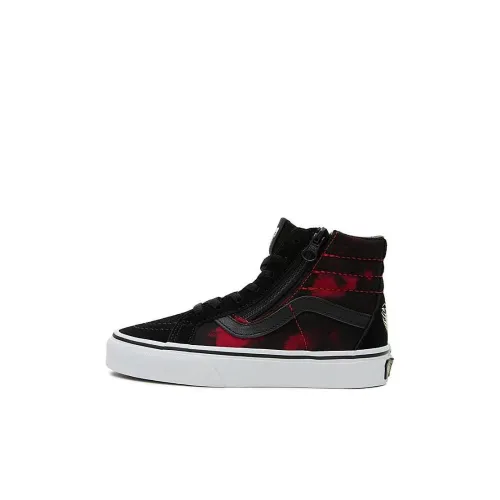 Vans SK8 High Топ Детские Скейтбординги Черный для детей 3-7 лет