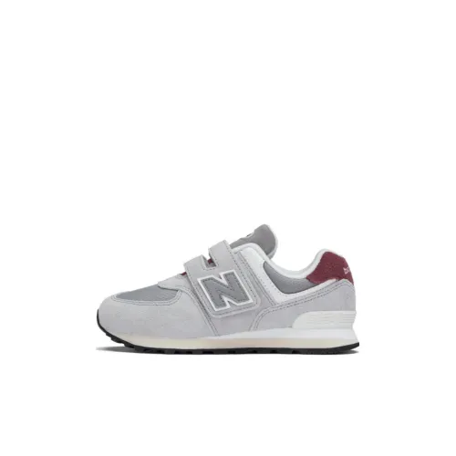 New Balance NB 574 Детские беговые кроссовки Низкий топ Серый Kids