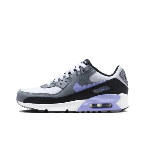 Nike Air Max 90 Ltr Kids Lifestyle Shoes Белый Черный Фиолетовый Подростки