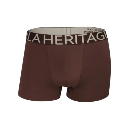 Fila Heritage Boxers Мужской 1 Пачка Шоколад