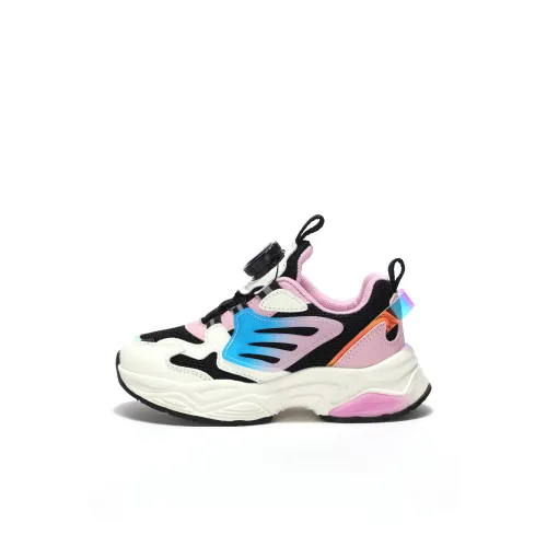 PONY Износостойкие Дышащие Детские Лайфстайл Обувь Розовый Черный Малыш