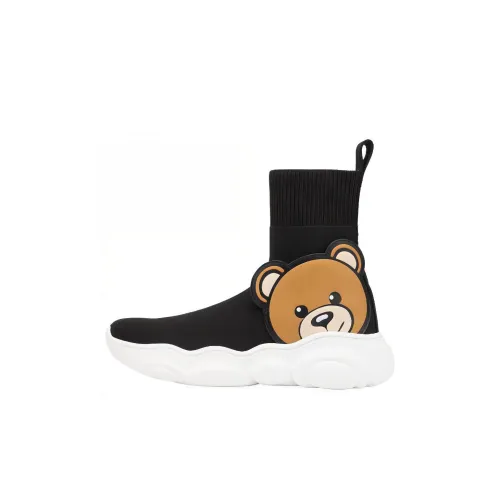 MOSCHINO Высокие Топы Kids Lifestyle Shoes Черные Детские