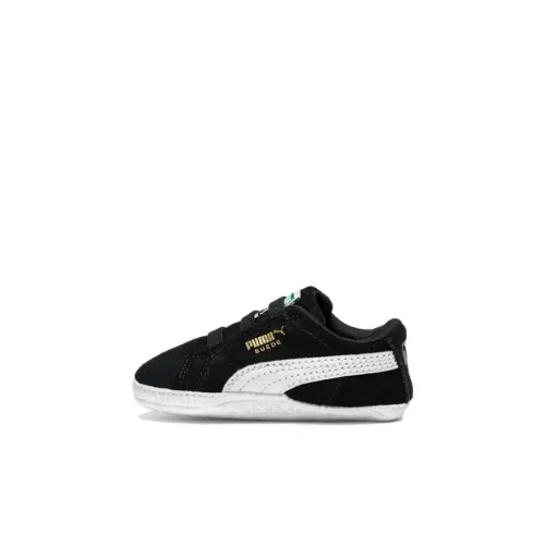 PUMA Suede Series Обувь для малышей Низкий топ Black Baby
