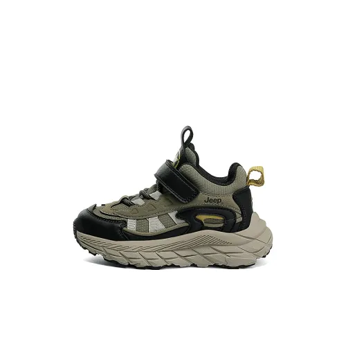 JEEP MID Топ Kids Lifestyle Shoes Черный Серый Kids