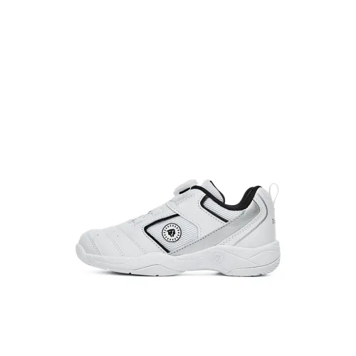 TARANIS Кампус Sports Collection Низкий Топ Детская Беговая Обувь Белый Серебряный Черный Дети Возраст 3-7 Лет