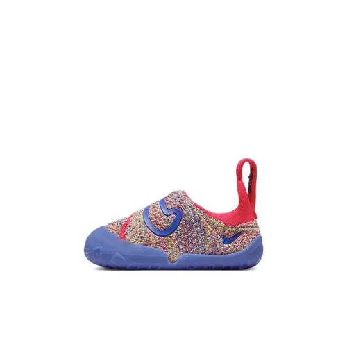 Nike Swoosh 1 TD Амортизация Поддержка Низкий Топ Обувь для малышей Красный Infant And Toddler