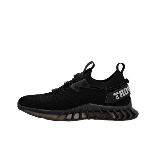 PLEIN SPORT Повседневный Низкий Топ Черный Унисекс