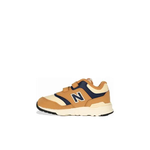 New Balance NB 997H Устойчивый к истиранию Дышащий Низкий Топ Обувь для малышей Коричневый Синий Младенец и Малыш
