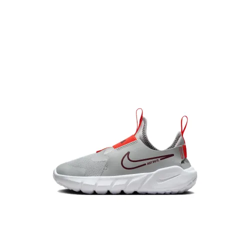 Nike Flex Runner 2 Амортизация Износостойкий Низкий Топ Детские Беговые Кроссовки Серый Children Возраст 3-7 Лет