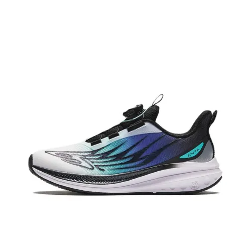 Antakids Turbulent Wave Lite Амортизация Износостойкий Низкий Топ Детская Беговая Обувь Белый Черный Зеленый