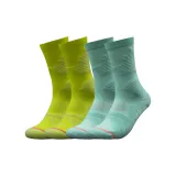 Синие + Желтые Профессиональные Баскетбольные Носки Battle Elite [2-Пачка]