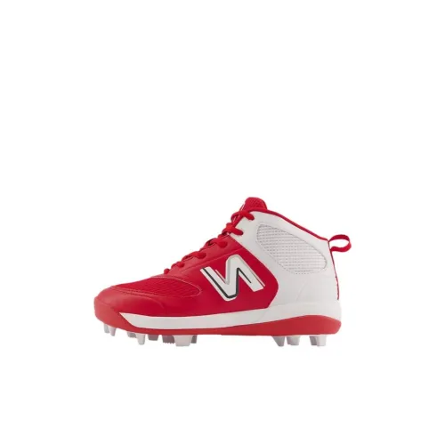 New Balance 3000 v6 MID Топ Детская футбольная обувь Красная Белая Детская