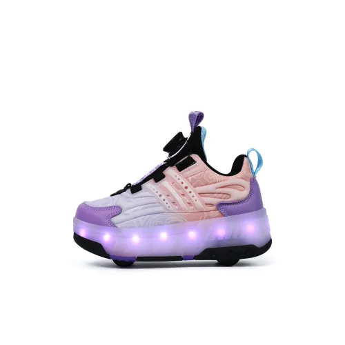 BKG Износостойкий Дышащая Сетка Casual Черный Фиолетовый Moon Детский