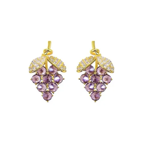 Серьги-гвоздики XIUJUEYINYUAN DL из серебра S925 женские