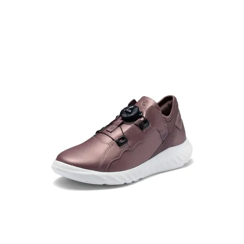 Ecco ST. 1 Lite Модель Амортизация Износостойкие Детские Лайфстайл Обувь Фиолетовый Белый Детский