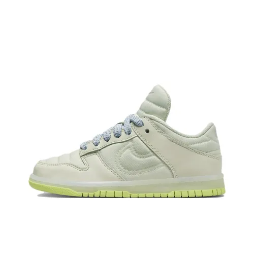 Nike Dunk Slip Resistant Abrasion Resistant Низкий Топ Детские Скейтбординги Зеленый
