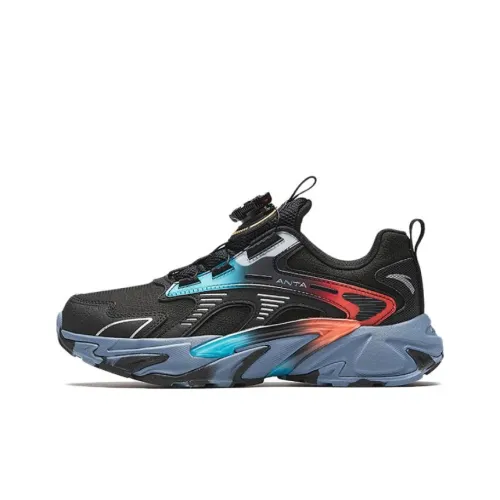 Antakids Детская повседневная обувь Низкий топ Черный Синий Школьный возраст