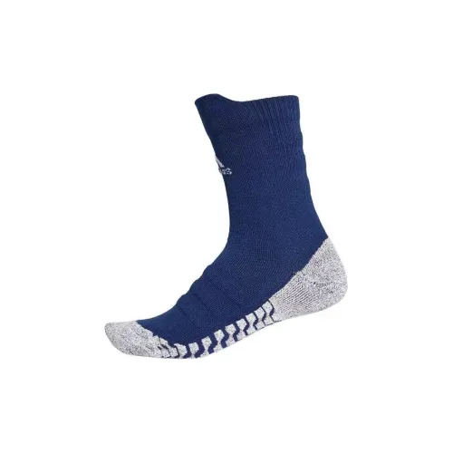 Adidas Traxion 1 Pack Blue Men's Mid Shin Sock