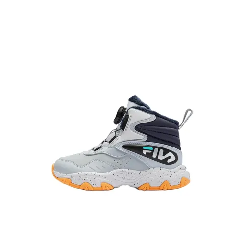 FILA KIDS Уличная обувь High Топ Chip Серый/Shadow Синий Для дошкольников