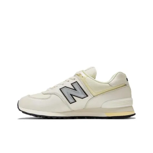 New Balance NB 574 Low Топ Беговые кроссовки Женские Экрю