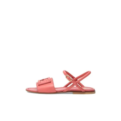 FENDI Детские сандалии Кораллово-красный для малышей