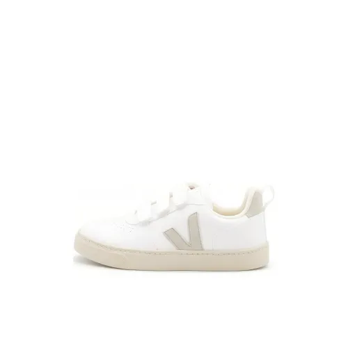 VEJA V 10 Противоскользящий Устойчивый к истиранию Низкий Топ Детские Скейтбординги Белый Детский