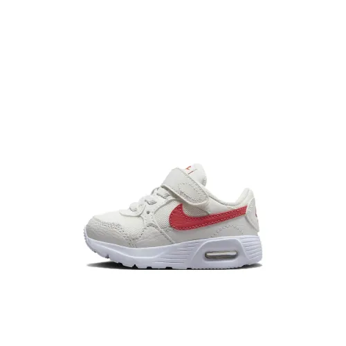 Nike Air Max SC Low Топ Обувь для малышей Белый Красный Infant And Toddler