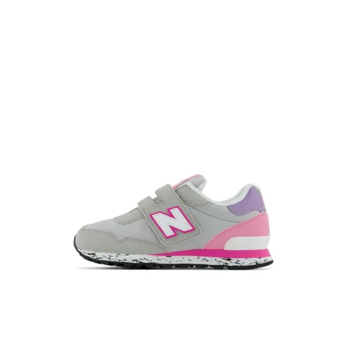 New Balance NB 515 Устойчивый к истиранию Низкий Топ КIDS Лайфстайл Обувь Серый Детский