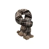 Коричнево-черный в клетку