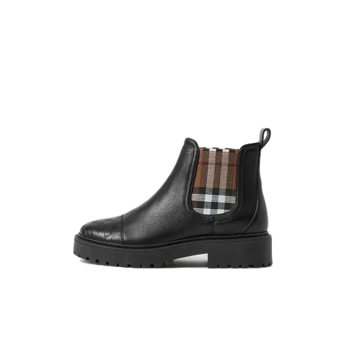 Burberry Детские кожаные сапоги Kids