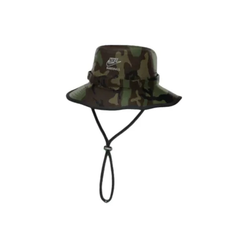 Nike Cotton Bucket Hats Унисекс Каньон Зеленый