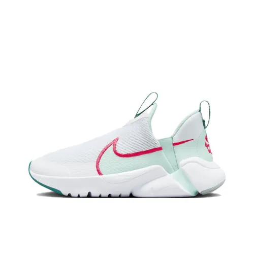 Nike Flex Plus 2 Амортизация Низкий Топ Детские Беговые Кроссовки Белый Подростки