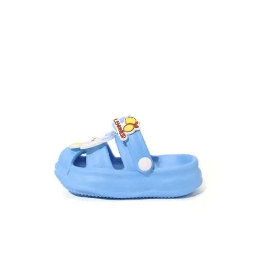 LEMONKID Анти-KICK и Устойчивые к Износу Детские Сандалии Синие Детские