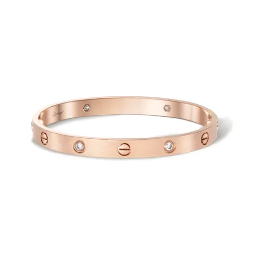 Cartier 18K Розовое золото Браслеты Женские Розовое золото