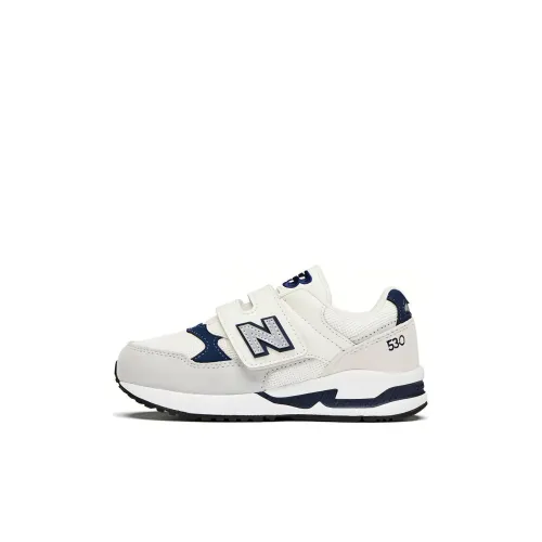 New Balance NB 530 Амортизация и Дышащий Низкий Топ Kids Lifestyle Shoes Светло-Серый Детский