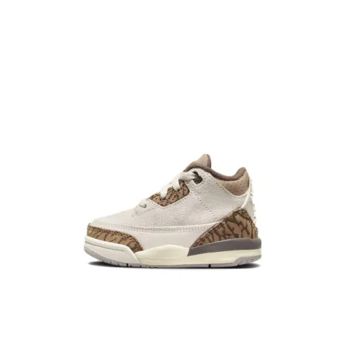 Jordan Air Джордан 3 Обувь для малышей MID Топ Бежевый Малыш