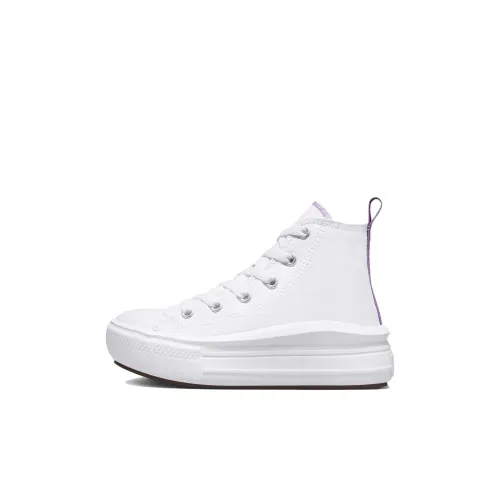 Converse Chuck Taylor All Star Move Платформа High Топ Kids Кеды Белый Children Возраст 3-7 лет