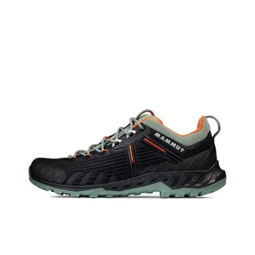 MAMMUT Slip-resistant Abrasion-resistant Low Top Hiking Shoes Women's Black MAMMUT Противоскользящие Устойчивые к износу Низкие Топы Походная обувь Женские Черные