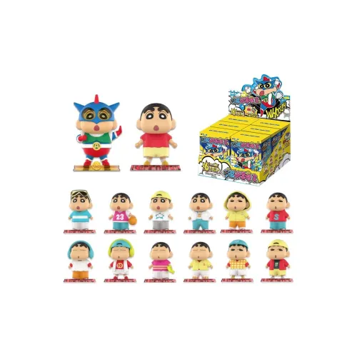 KAYOU Карандаш SHIN Chan SHIN Chan Сборка Резиновый Plush Toy Слепые коробки Один Mystery Коробка Целая коробка 6 шт