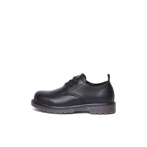 DIESEL Детская кожаная обувь Low Top Черный Kids