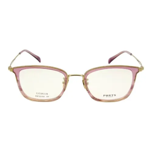PORTS Титан Нерегулярная форма Оправы для очков Унисекс Фиолетовый