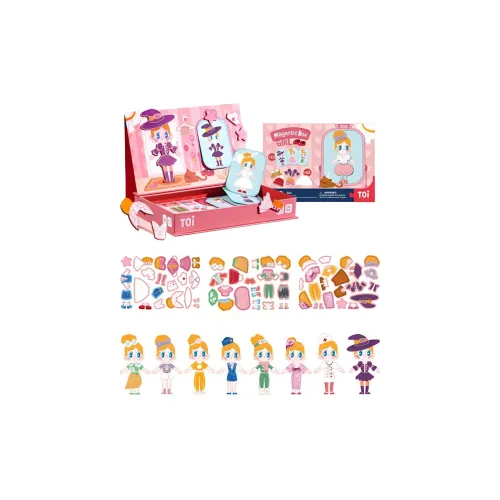 TOI Tuyi Магнитный пазл образовательный магнитный патч костюм для занятий игрушки