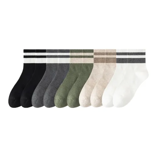 Носки Lan Miao Crew для мужчин упаковка из 10 пар