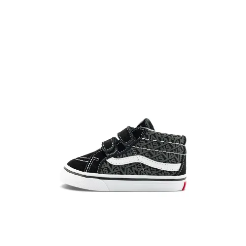 VANS SK8 REISSUE V Устойчивый к истиранию MID Топ Обувь для малышей Черный Infant And Toddler